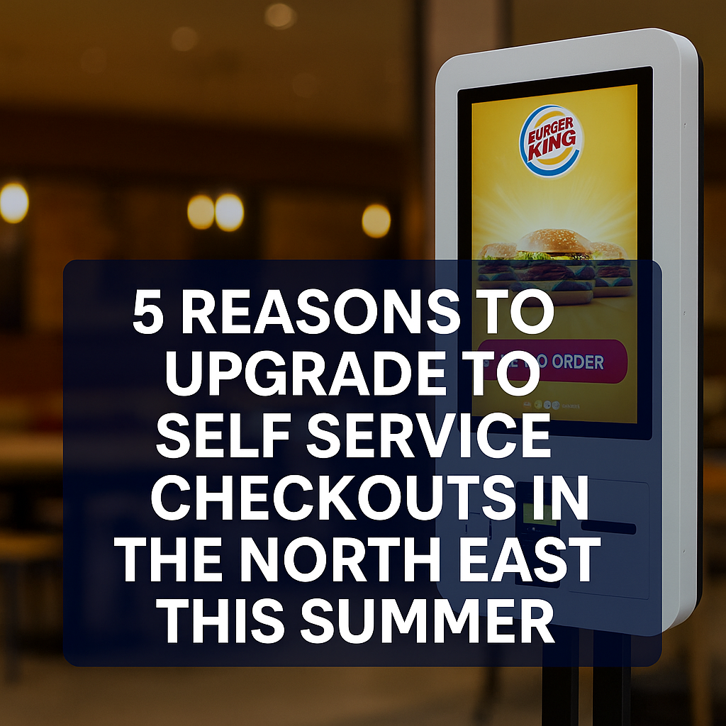 5 Reasons to Upgrade to Self Service Checkouts in the North East This Summer