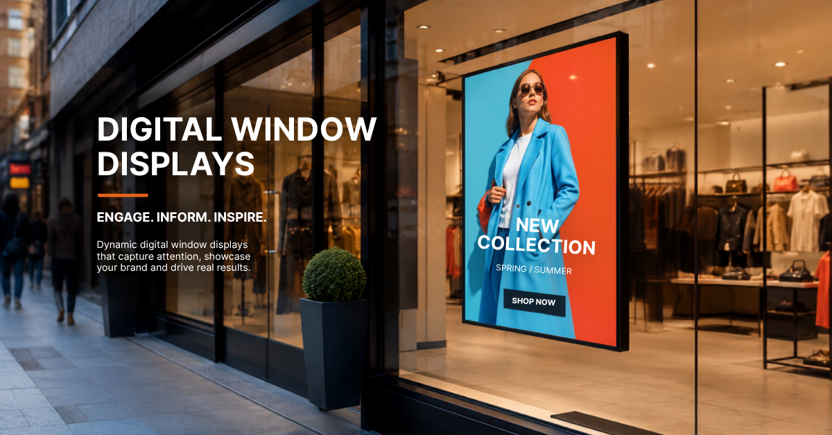 Digital Window Displays in the North East