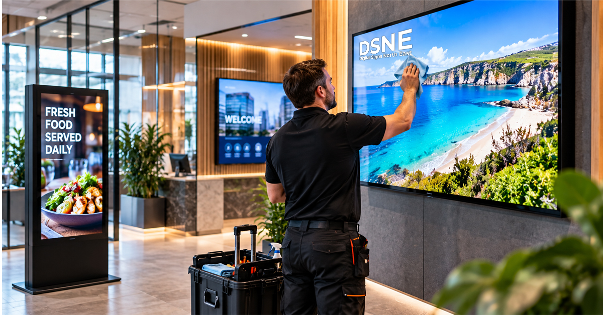 Digital Signage Maintenance Checklist for Business Screens